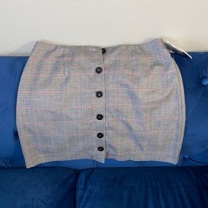 Plaid Skirt